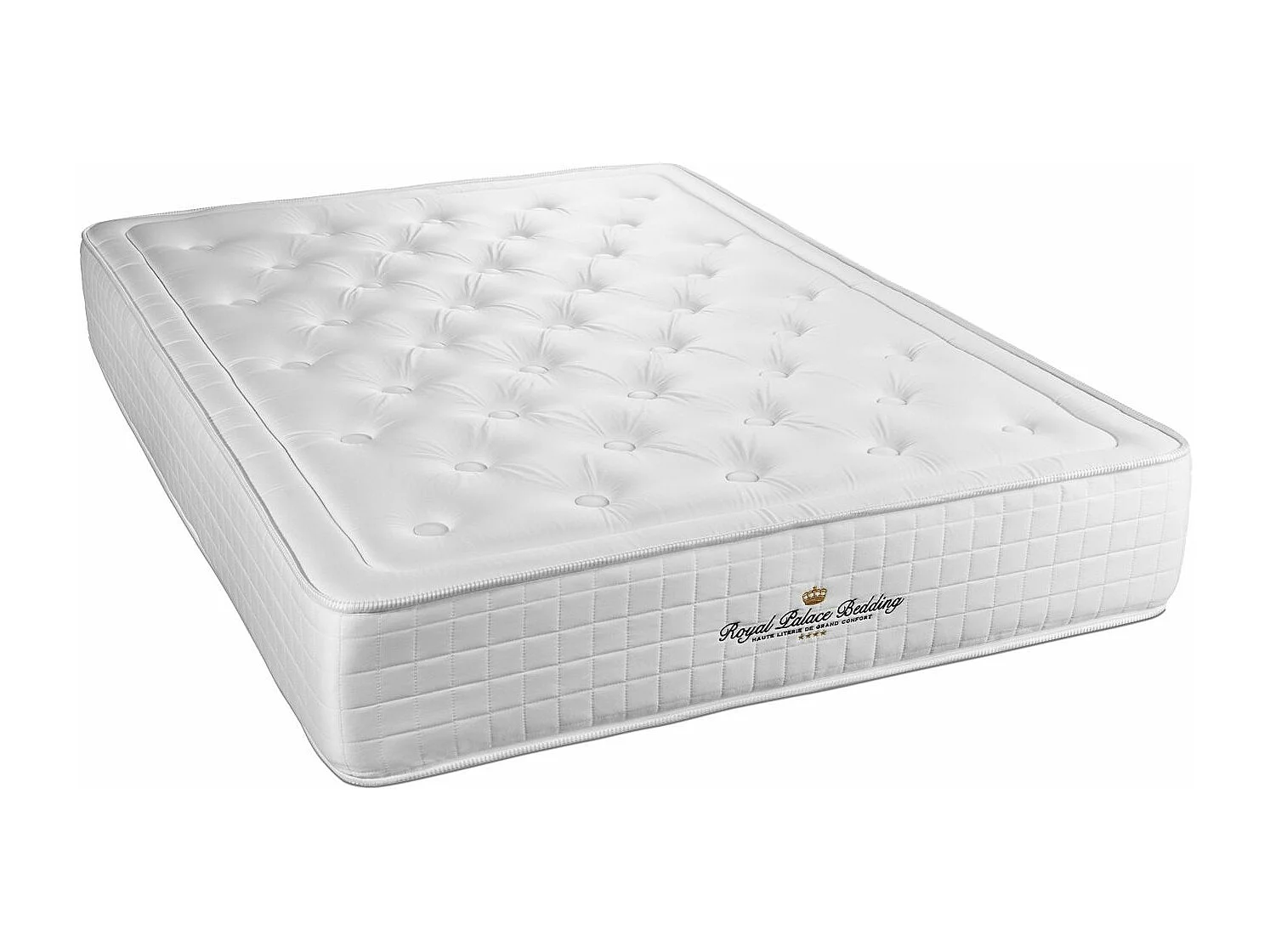 Colchón Buckingham 150 x 190cm, Grosor: 30cm, Espuma viscoelástica, Equilibrado, 7 zonas de confort