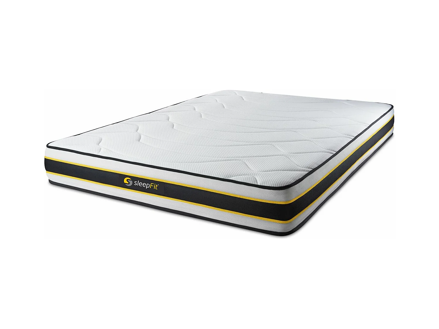 Matelas 130x210 cm Ressorts ensachés et Mémoire de forme - Flexy