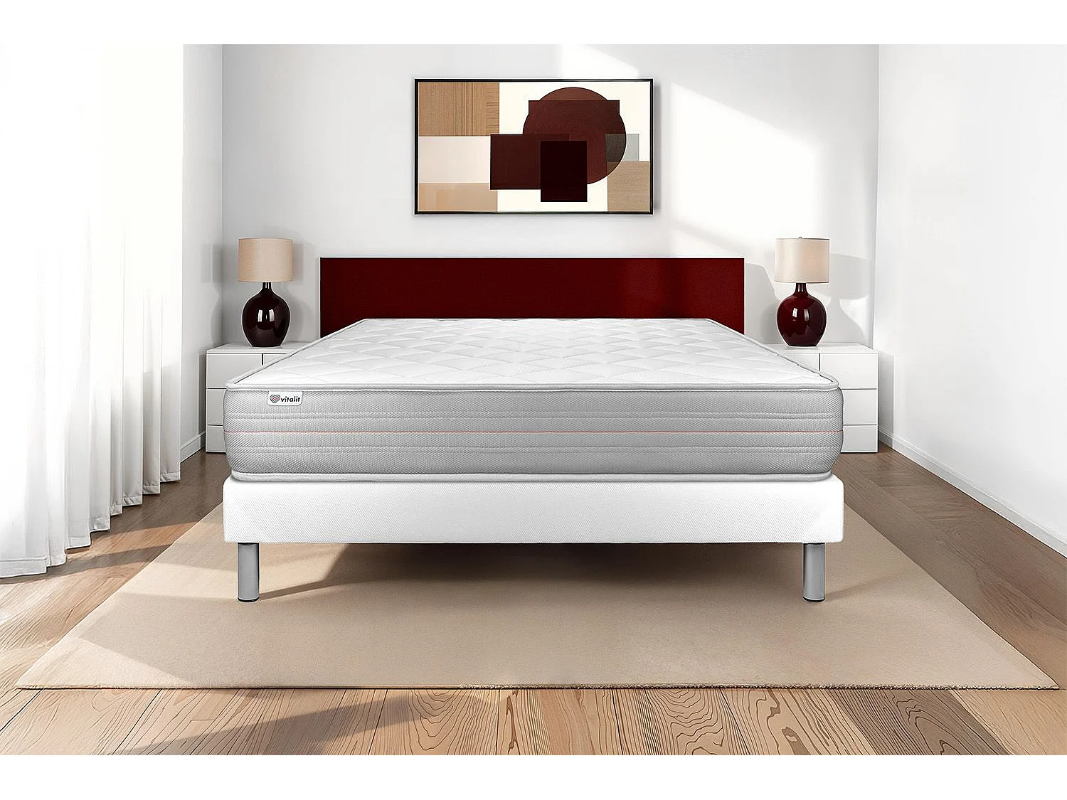 Matelas 130x200 cm Mémoire de forme - Vitalmemo