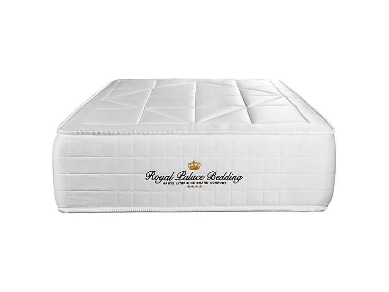 Matratze Windsor 120x190 cm, Memory-Schaum und Taschenfeder, Härtegrad 2, Höhe : 26 cm, 5 Komfortzonen