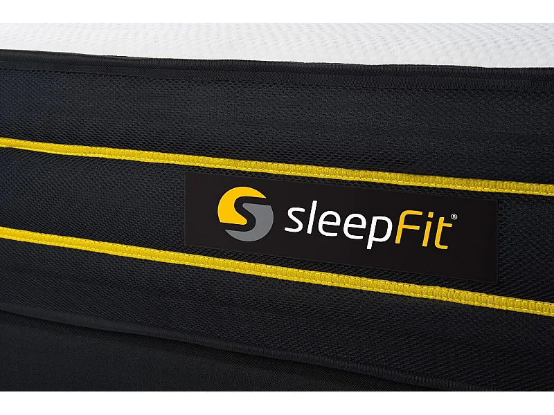 Colchão SLEEPFIT Ultra (90x220 cm - Espuma viscoelástica e micro molas ensacadas - Altura: 26 cm)