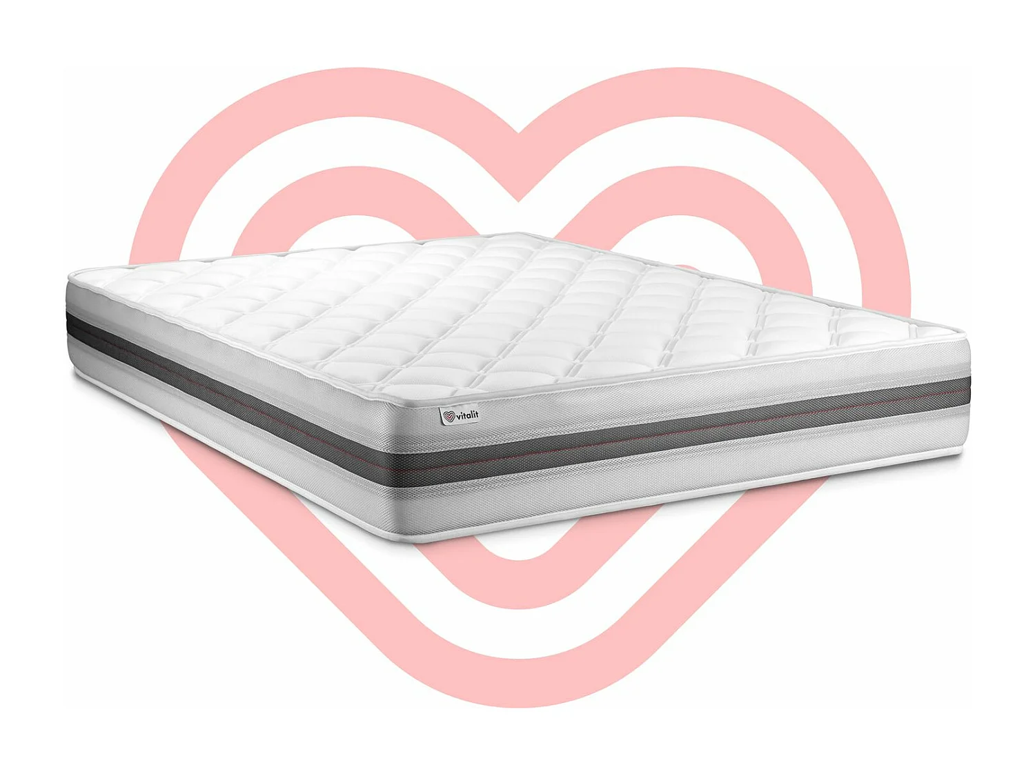 Matelas 160x220 cm Mémoire de forme - Vitalmemo Back