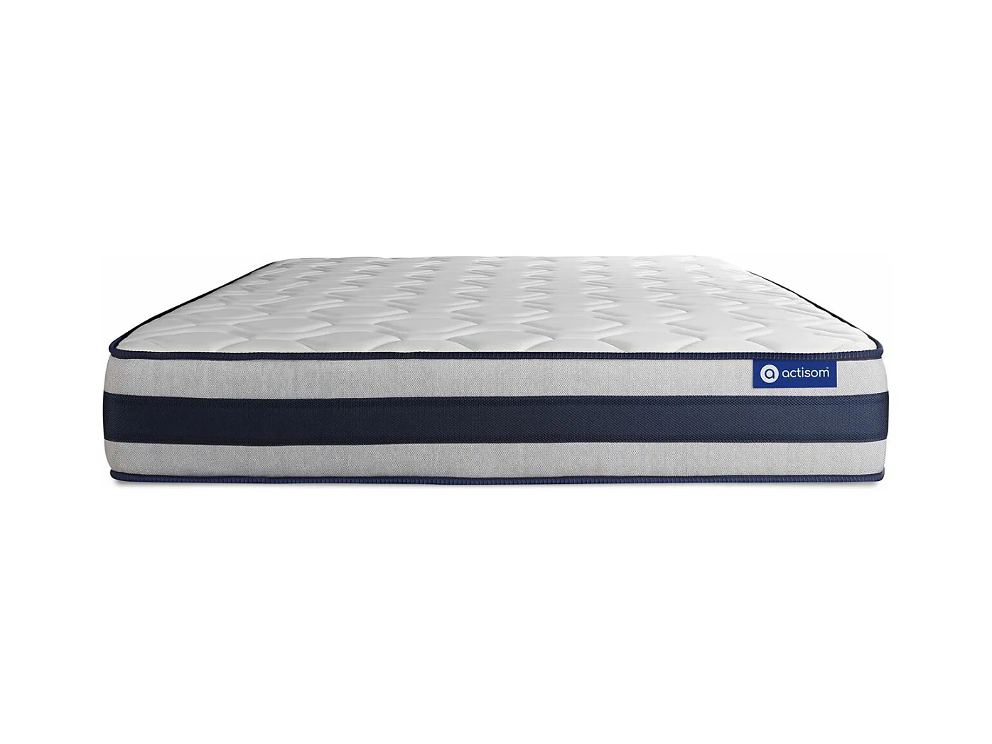 Matelas 130x210 cm Ressorts ensachés et Mémoire de forme - Actiflex Ergo