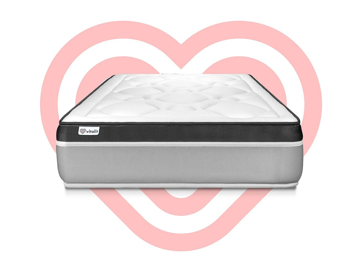 Matelas 120x190 cm Mémoire de forme - Vital Ergo