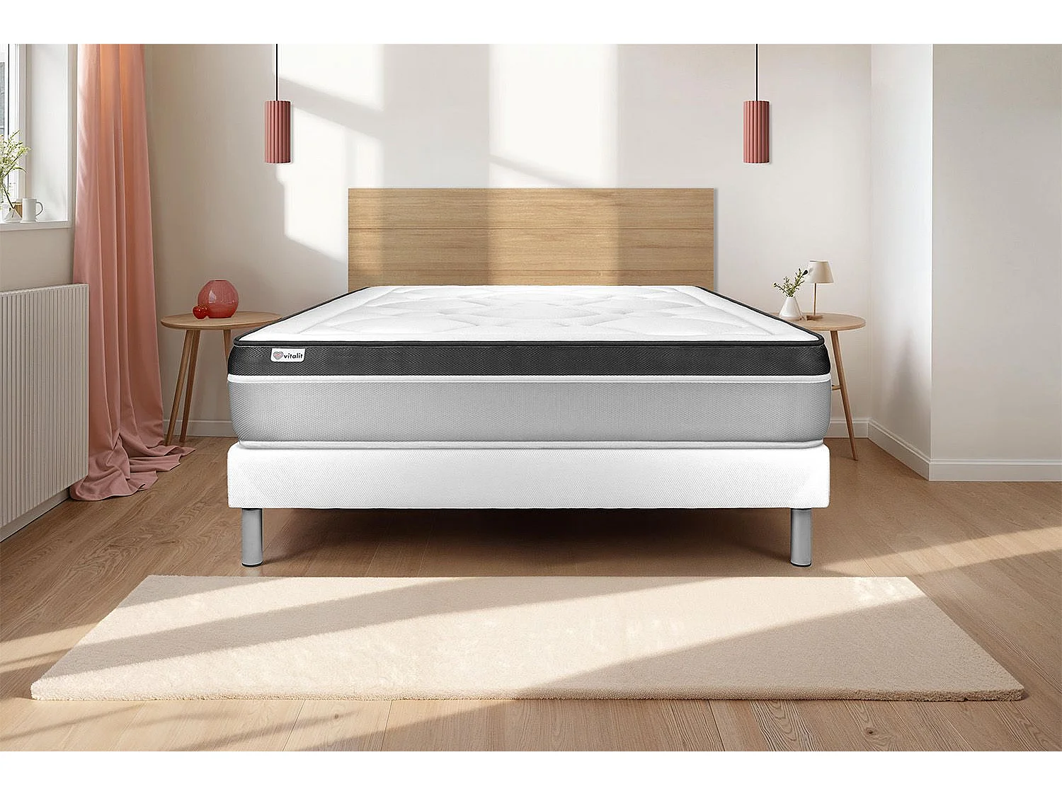 Matelas 130x200 cm Mémoire de forme - Vital Ergo