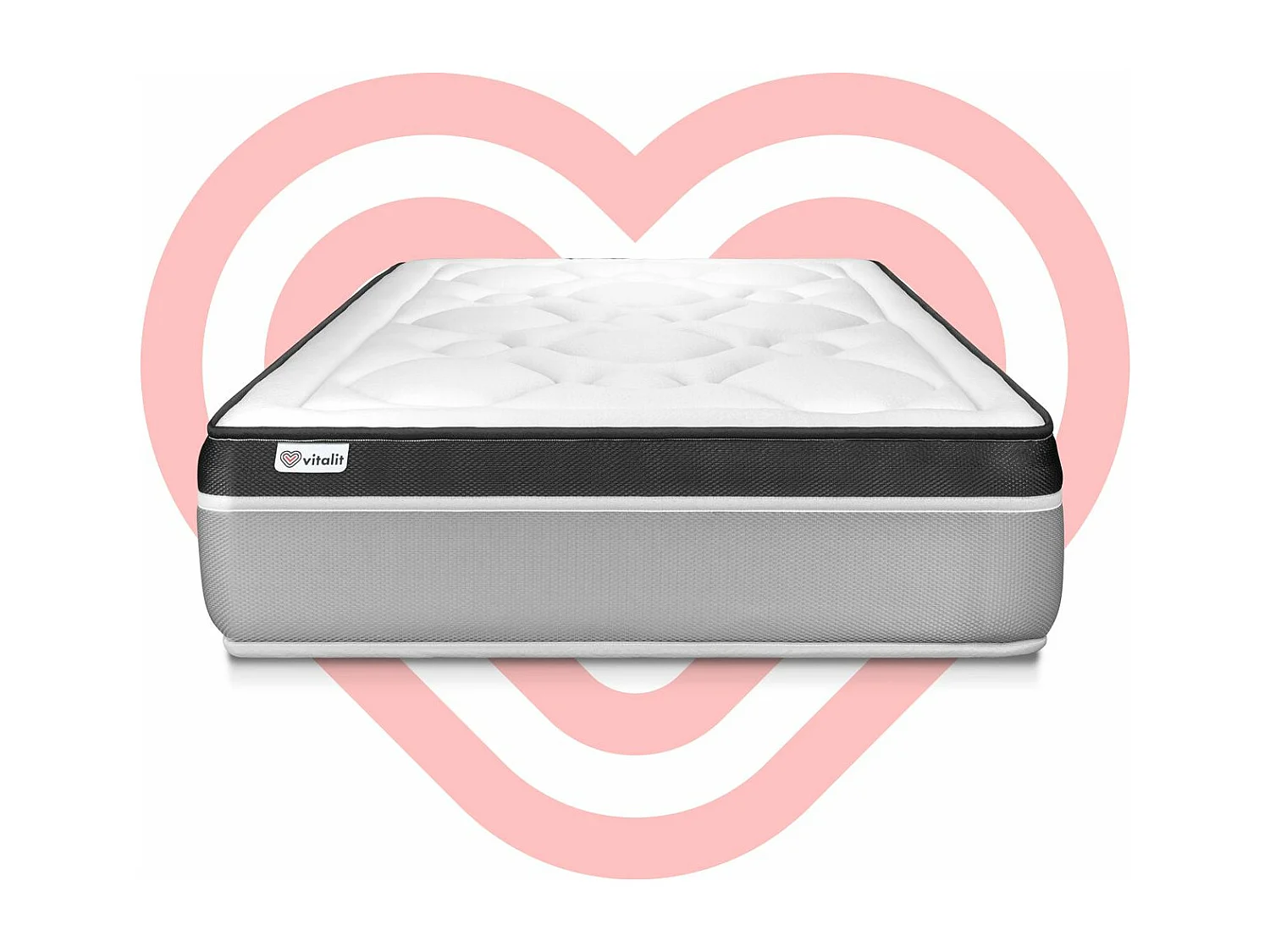 Matelas 105x190 cm Mémoire de forme - Vital Ergo