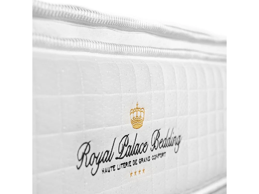 Matelas 140x200 cm Ressorts ensachés et Mémoire de forme - George V