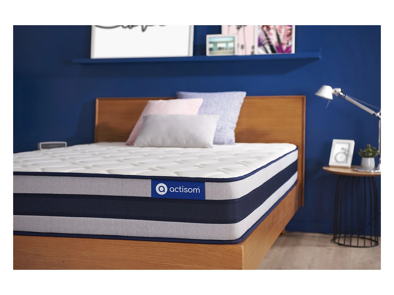 Actiflex ergo matratze 70x190cm, Taschenfederkern und Memory-Schaum, Härtegrad 4, Höhe :24 cm, 5 Komfortzonen