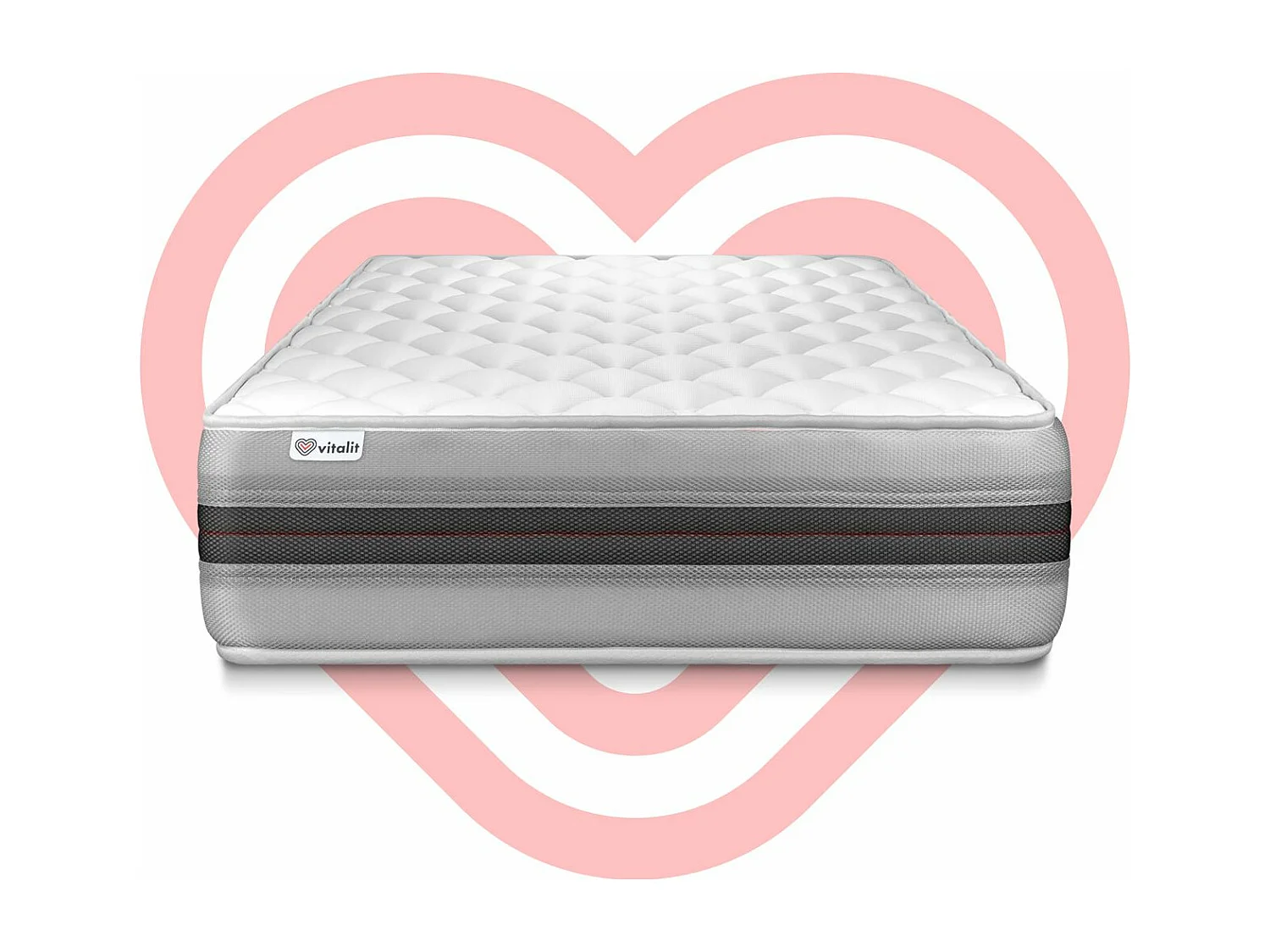 Matelas 120x190 cm Mémoire de forme - Vitalmemo Back