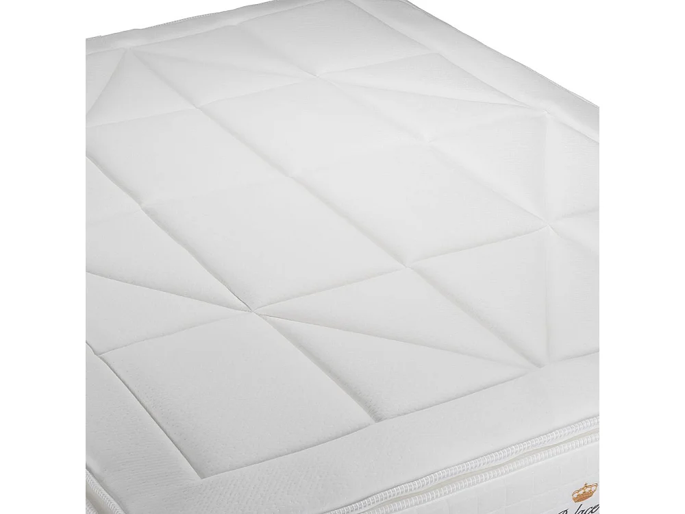 Matelas 80x200 cm Ressorts ensachés et Mémoire de forme - George V