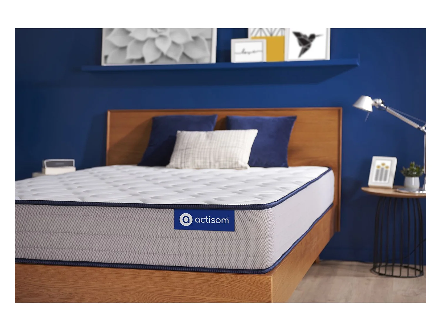 Actiflex form matras 105x190cm , Matrasdikte : 22 cm , Pocketveren en traagschuim , Stevig, 5 comfortzones