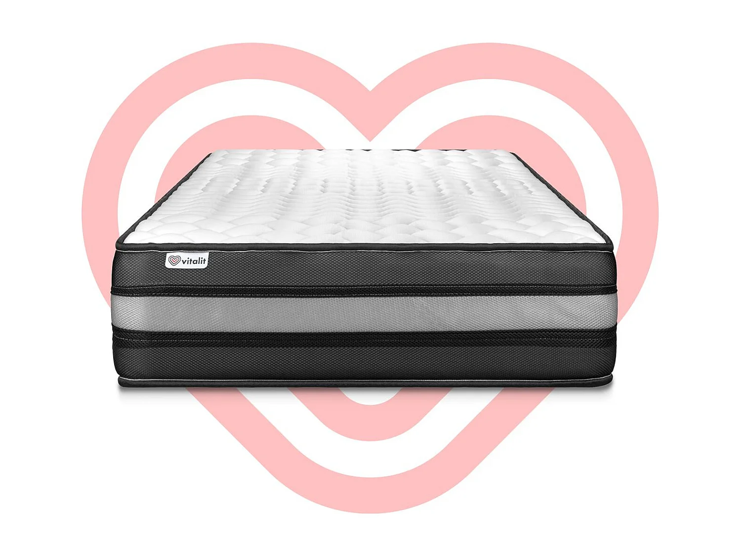 80x190 cm Traagschuim matras - Vital Power Zen