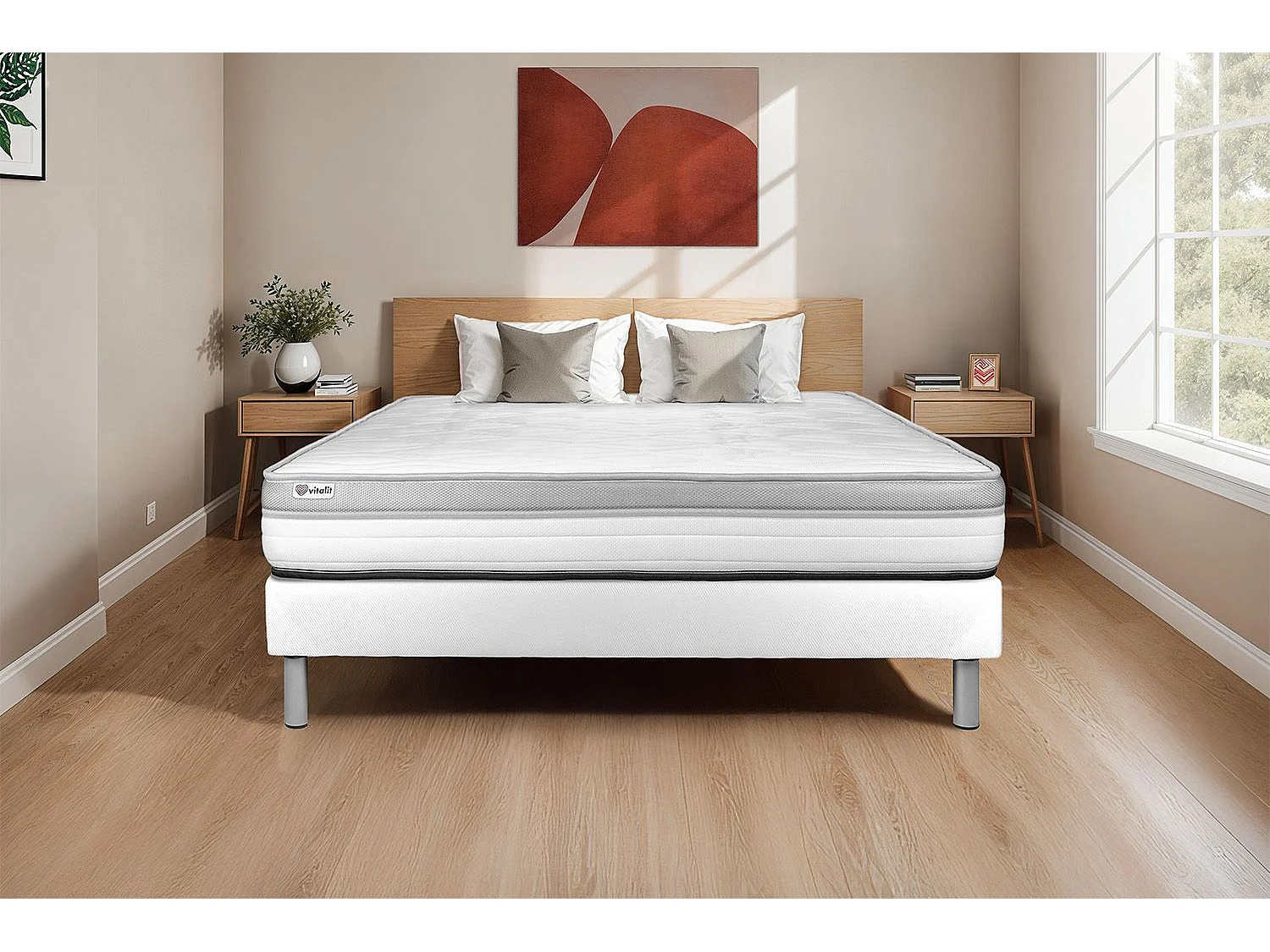 Matelas 130x200 cm Mousse - Vital Relax