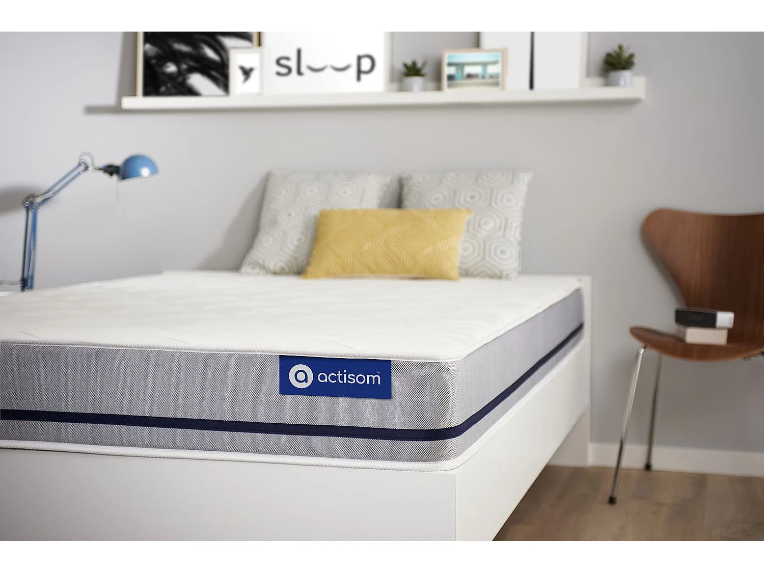 Colchão ACTISOM Actimemo Soft (80x210 cm - Espuma Viscoelástica- Altura: 20 cm)