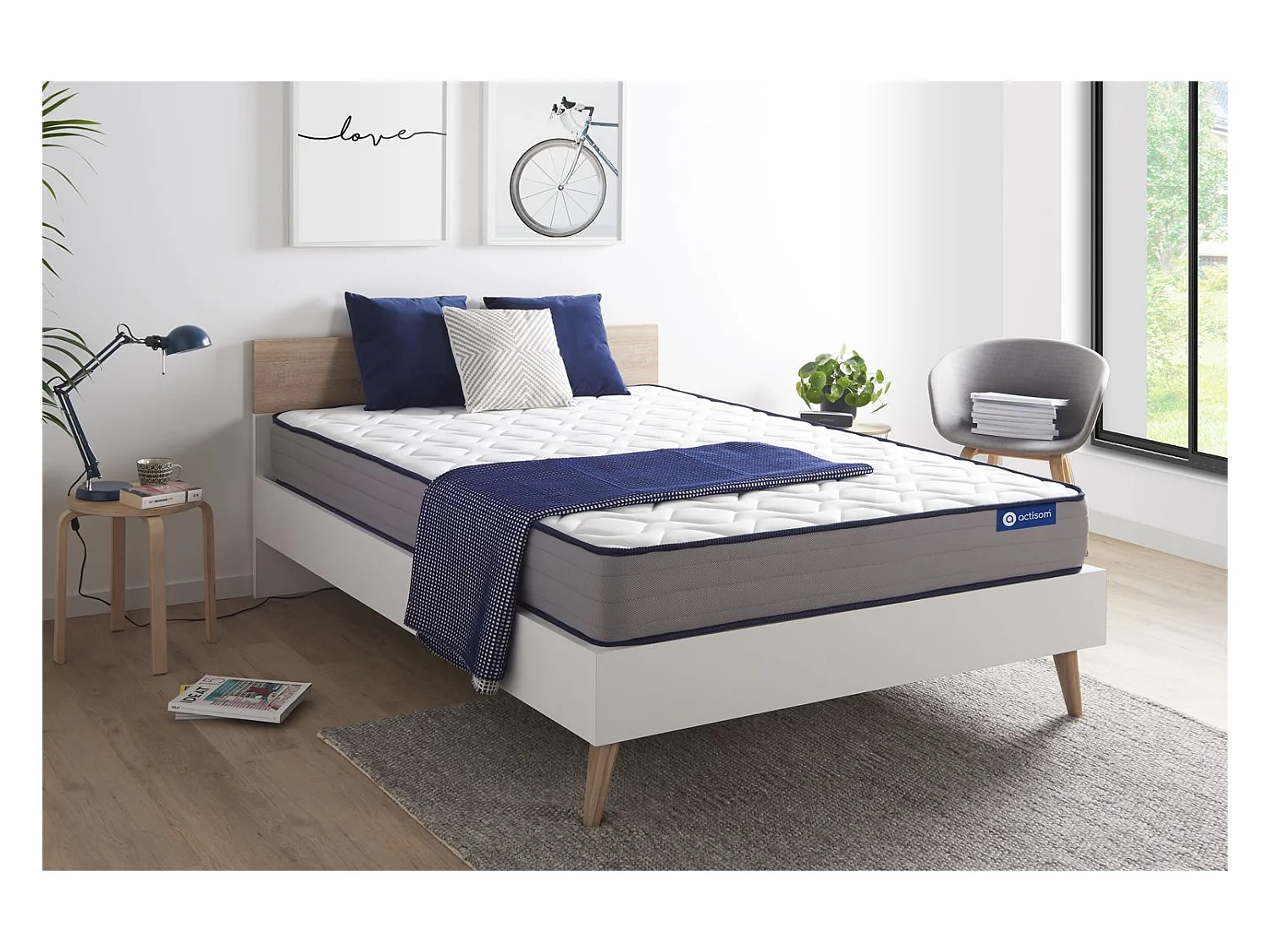 Matelas 150x190 cm Latex et mémoire de forme - Actilatex Form
