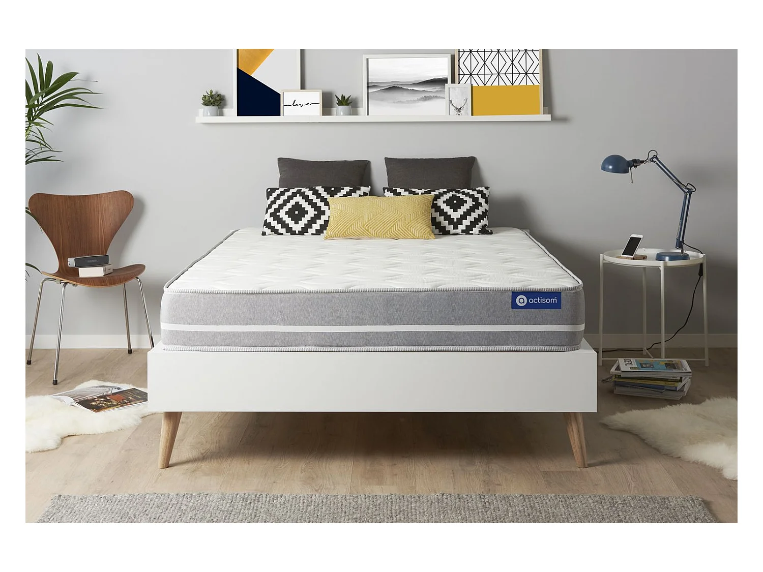 Matelas 180x190 cm Mémoire de forme - Actimemo Touch