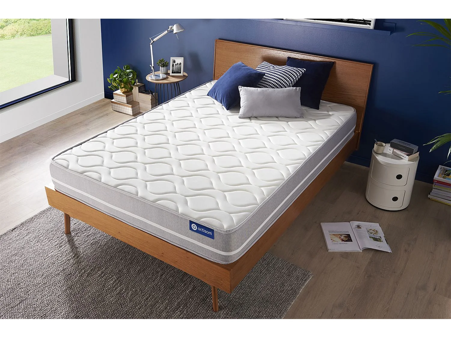 Colchón Actiflex touch 100x220cm, Grosor: 20cm, Muelles ensacados, Equilibrado, 3 zonas de confort