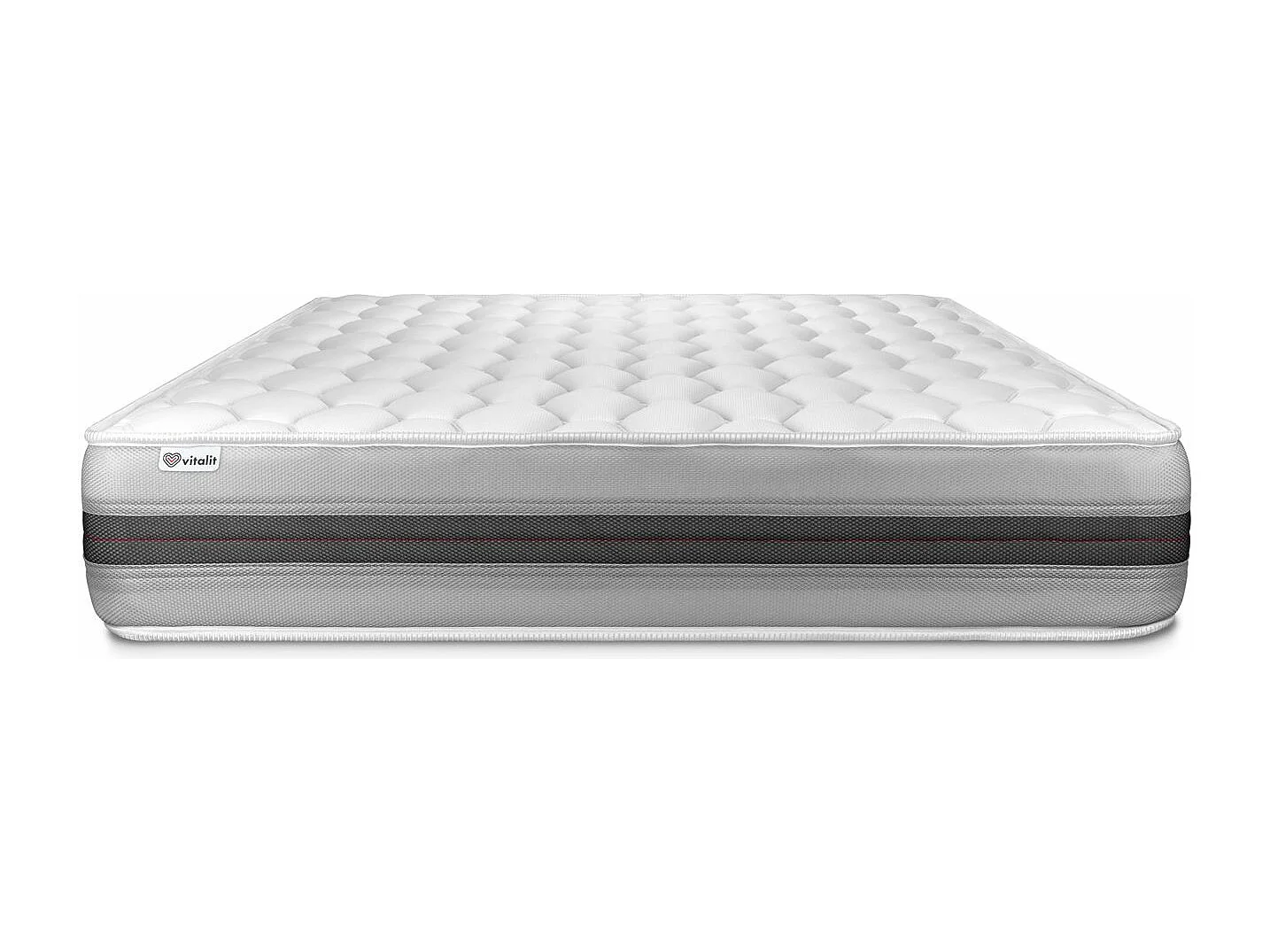 Matelas 180x220 cm Ressorts ensachés et Mémoire de forme - Vitalspring Recover