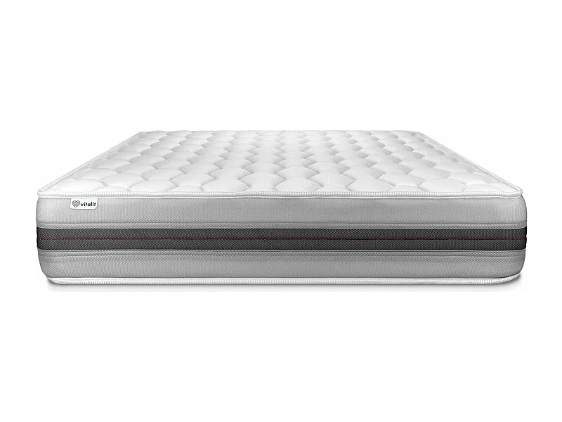 Matelas 150x200 cm Ressorts ensachés et Mémoire de forme - Vitalspring Recover