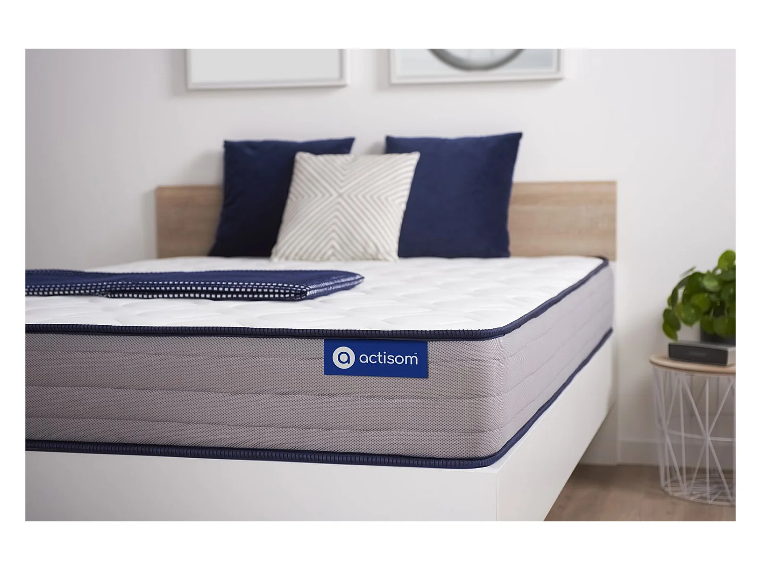 Actiflex form matratze 80x220cm, Latex und Memory-Schaum, Härtegrad 4, Höhe :22 cm, 5 Komfortzonen