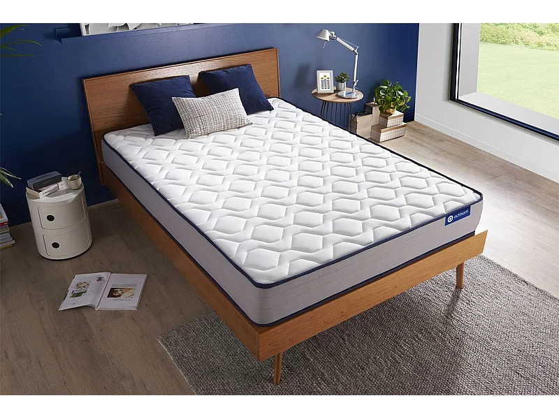 Actiflex form matratze 90x210cm, Taschenfederkern und Memory-Schaum, Härtegrad 4, Höhe :22 cm, 5 Komfortzonen