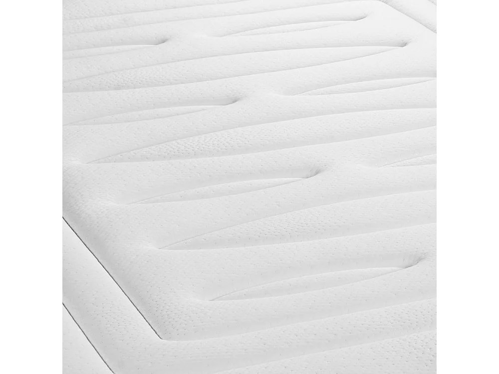 Matelas 135x190 cm Ressorts ensachés et Mémoire de forme - Lancaster
