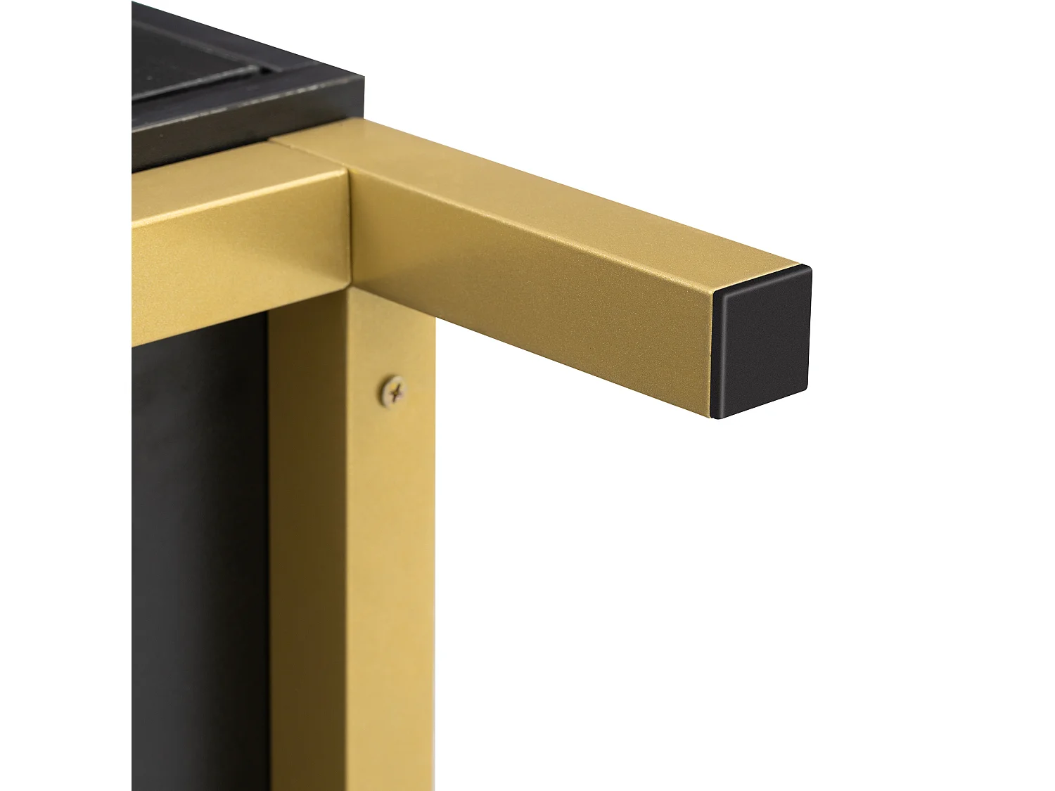 Buffet 3 portes et étagères réglables - MDF & panneaux de particules - Noir