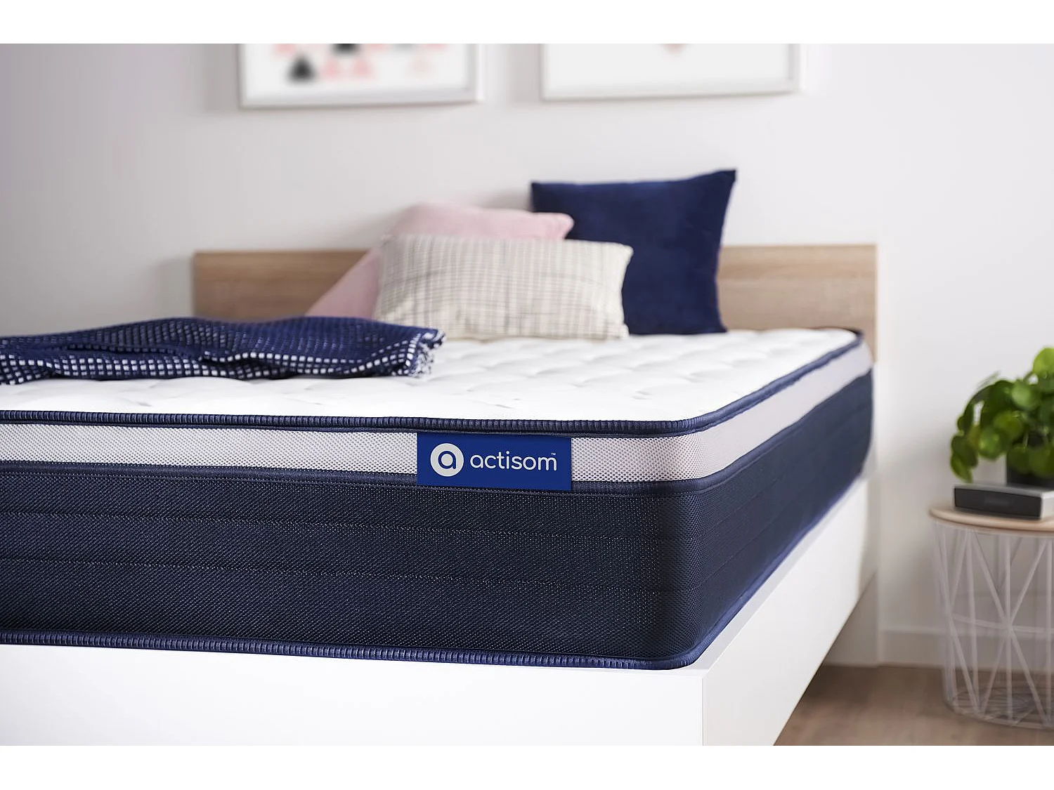 Matelas 100x200 cm Latex et mémoire de forme - Actilatex Max