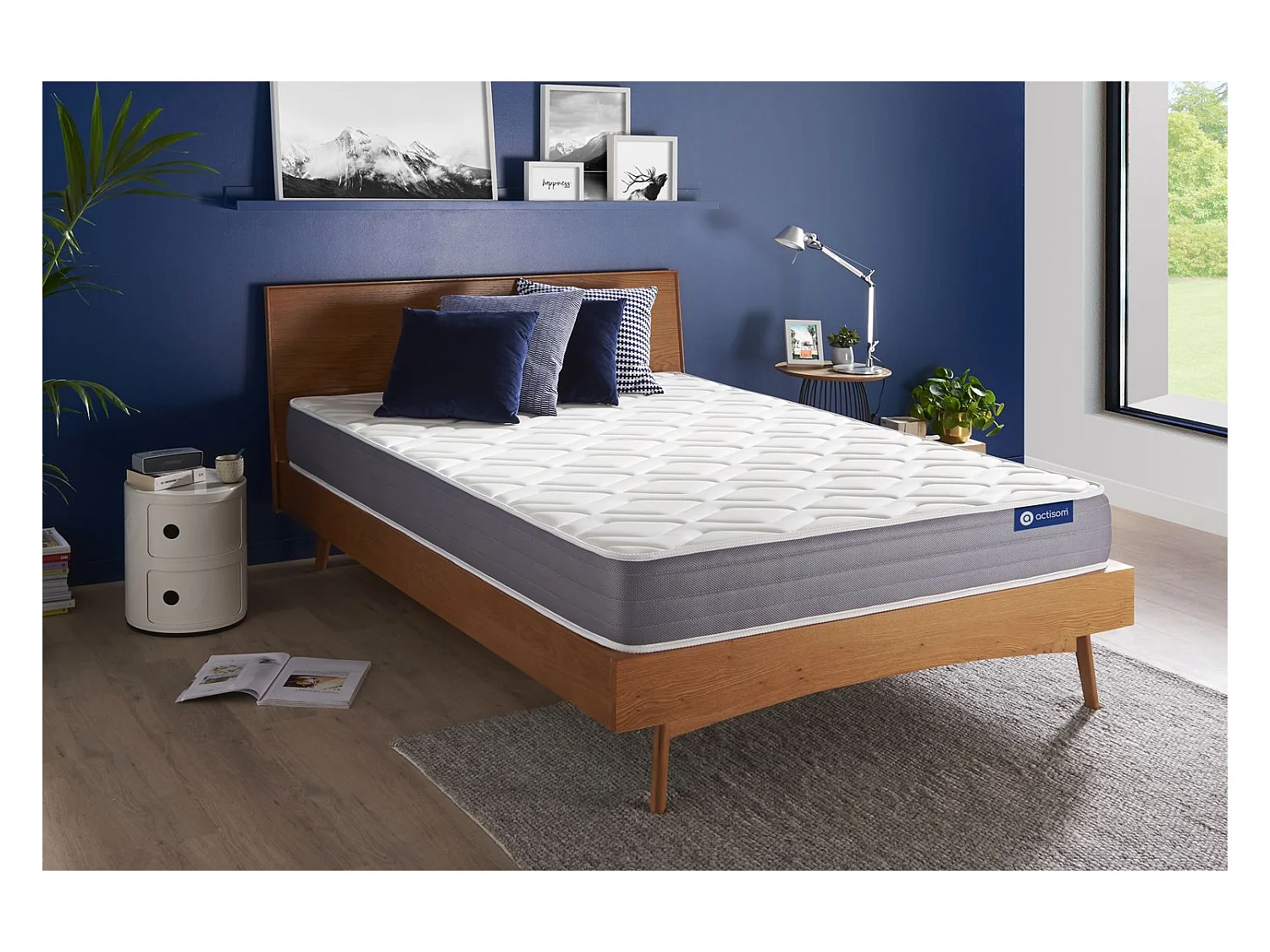 Actiflex dream matras 180x220cm , Matrasdikte : 22 cm , Pocketveren en traagschuim , Vrij stevig, 5 comfortzones