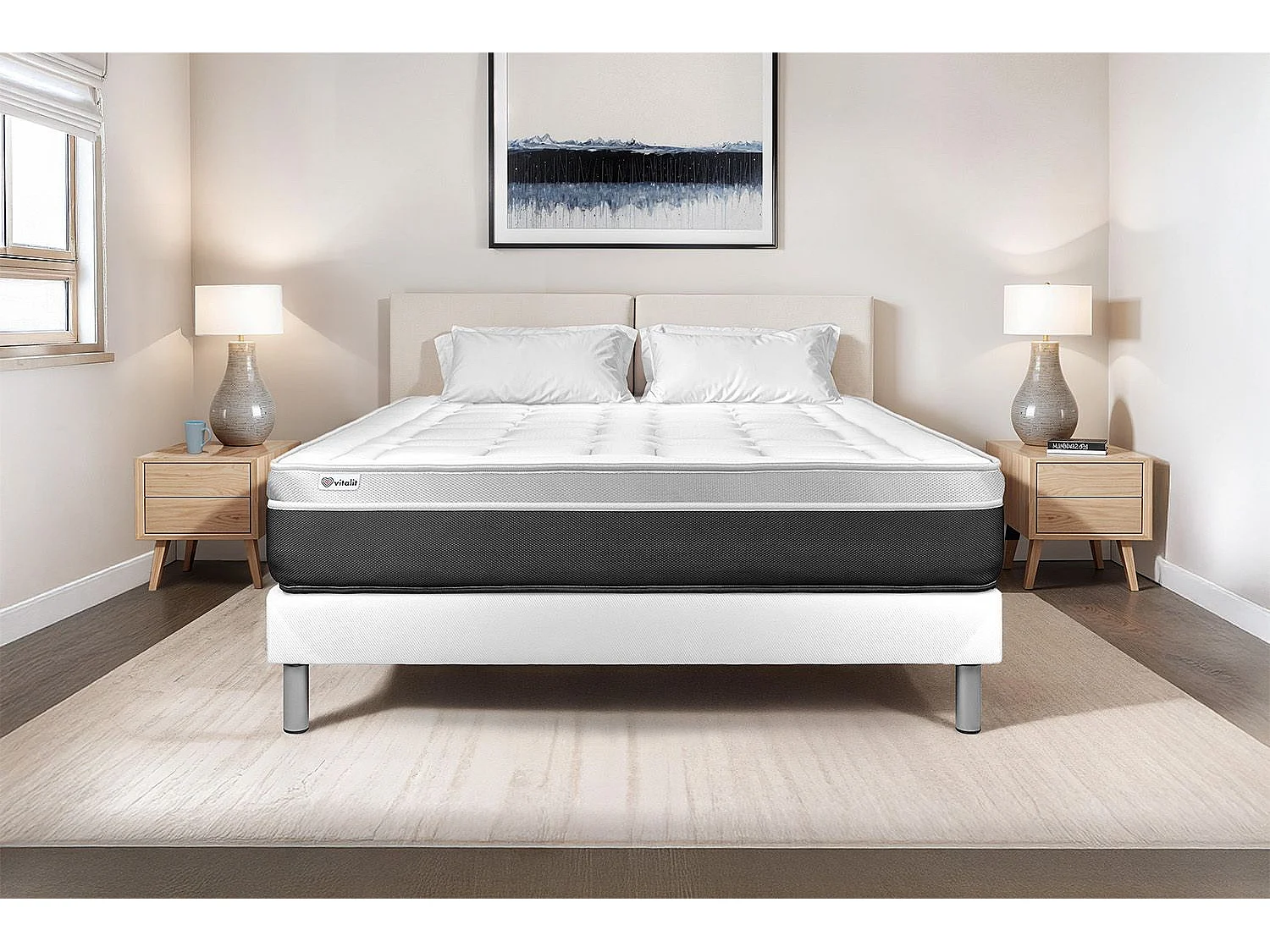 Matelas 130x200 cm Mémoire de forme - Vital Soft