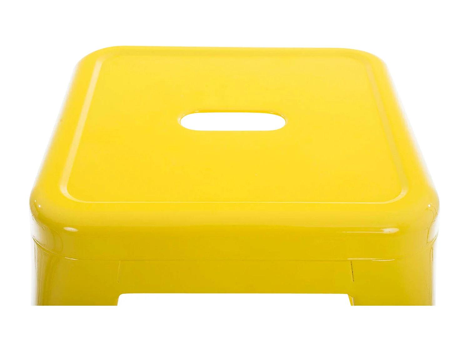 Tabouret - Métal - Jaune - Armin