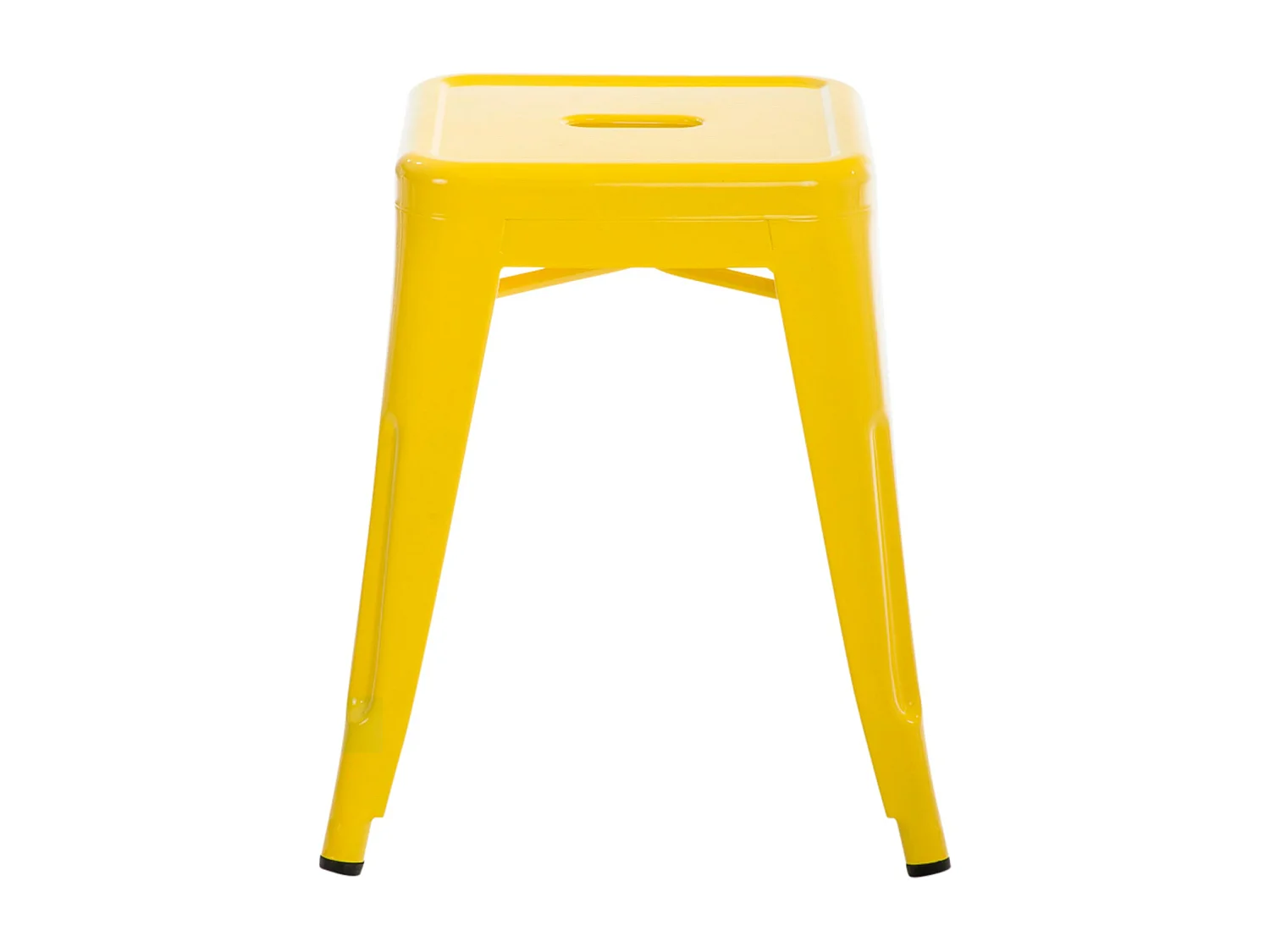 Set De 4  Taburete - Metal & Metal - Amarillo - Armin