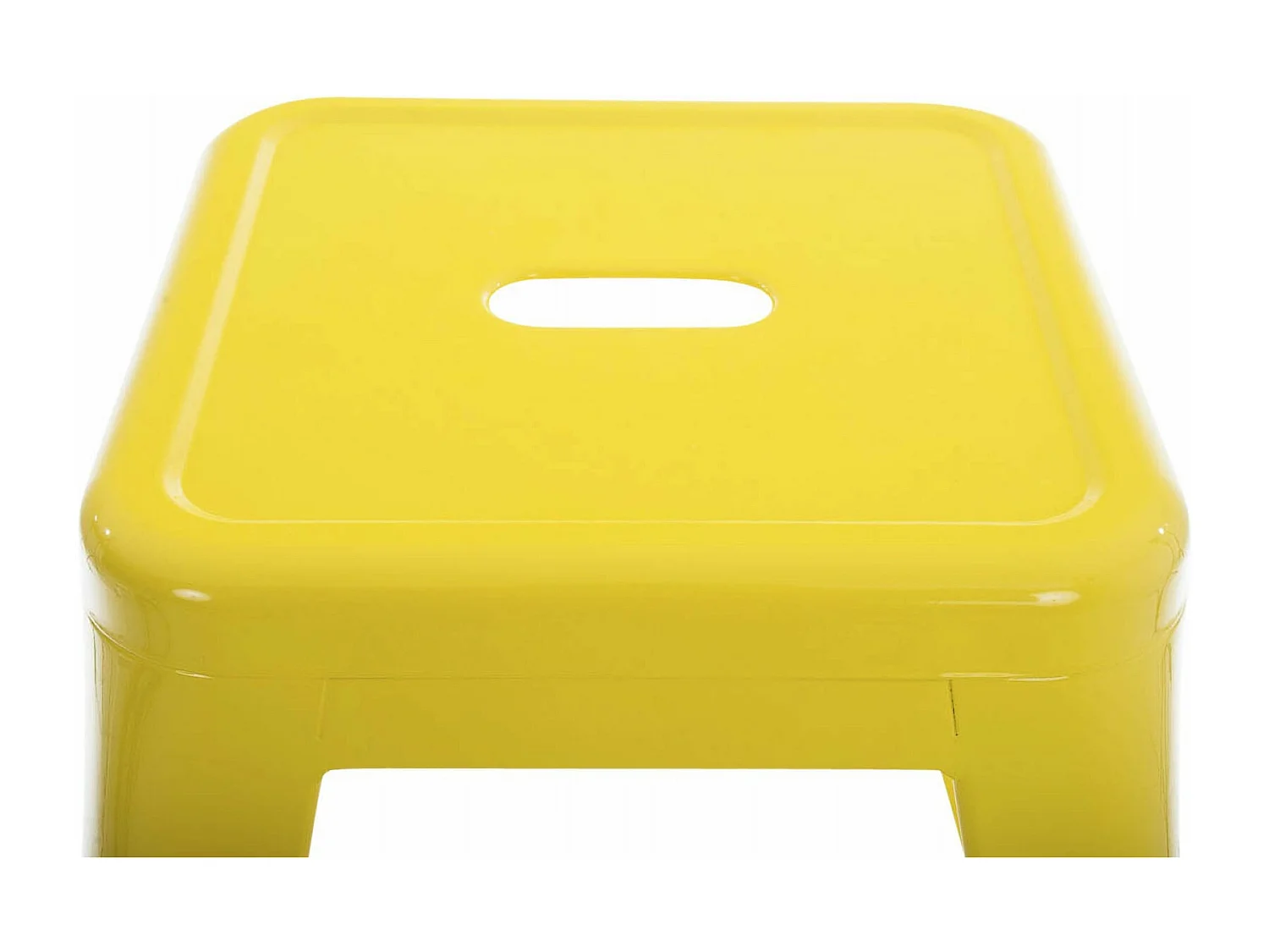 Set De 4  Taburete - Metal & Metal - Amarillo - Armin