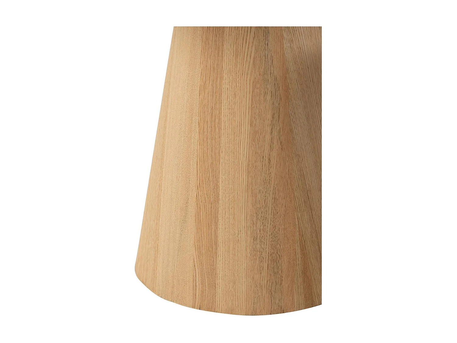 Lot de 2 Tables d'Appoint "Rebord" 50cm Naturel
