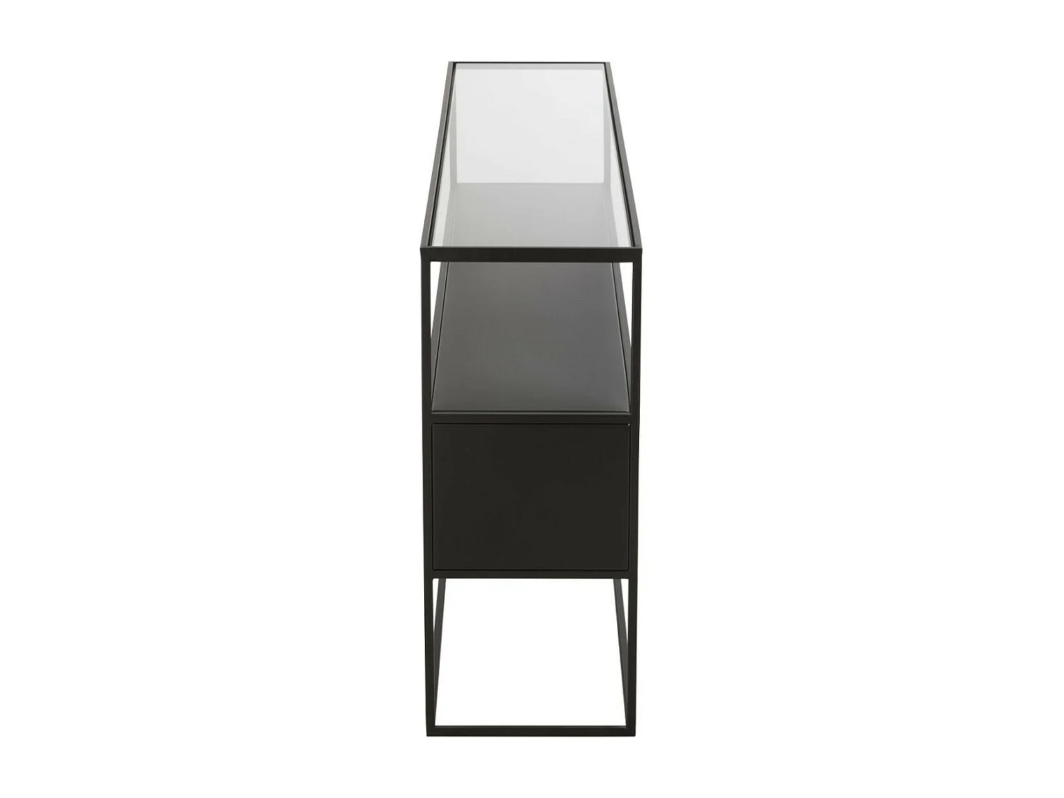 Console en Métal "Maryanne" 140cm Noir