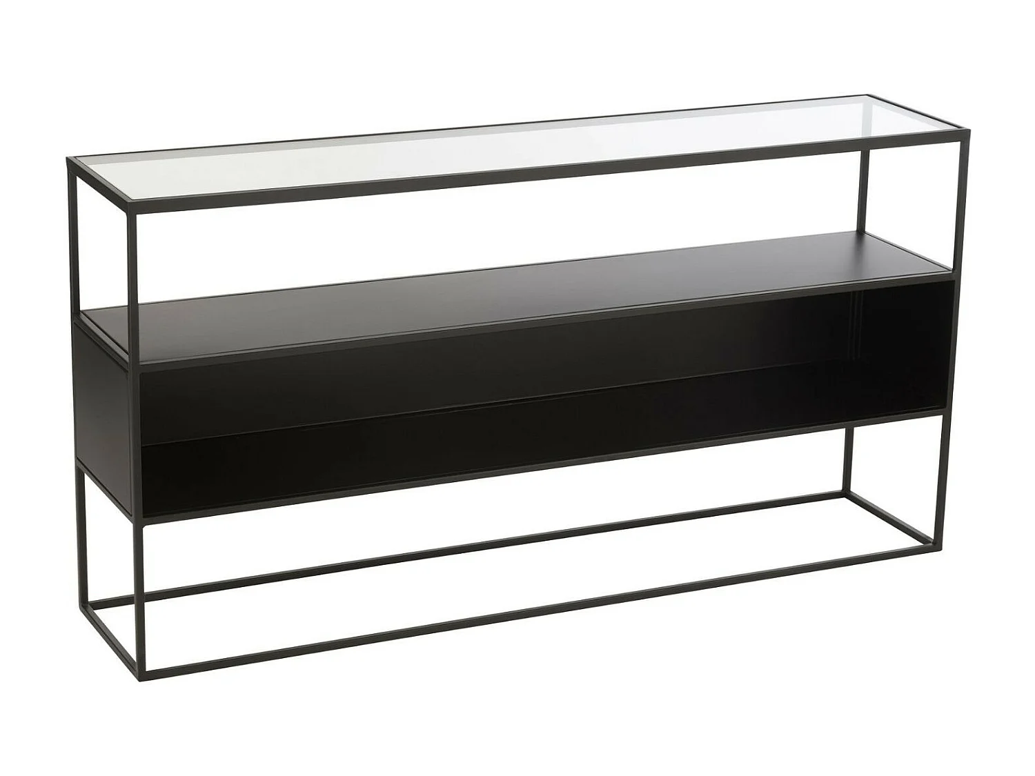 Console en Métal "Maryanne" 140cm Noir