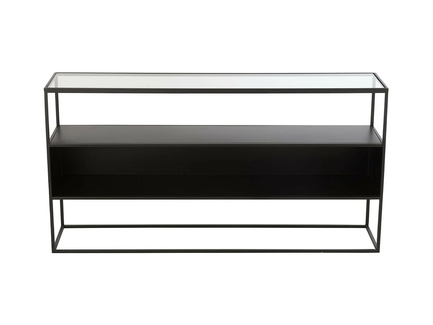 Console en Métal "Maryanne" 140cm Noir