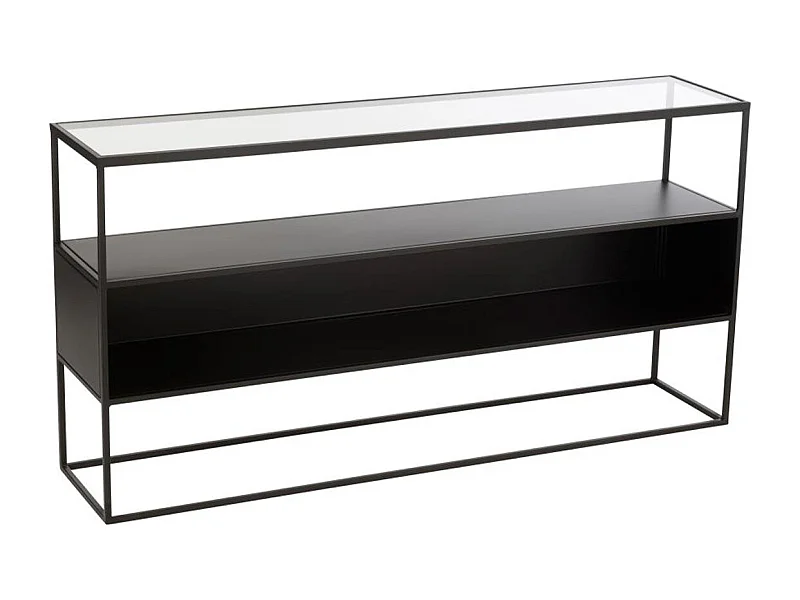 Console en Métal "Maryanne" 140cm Noir