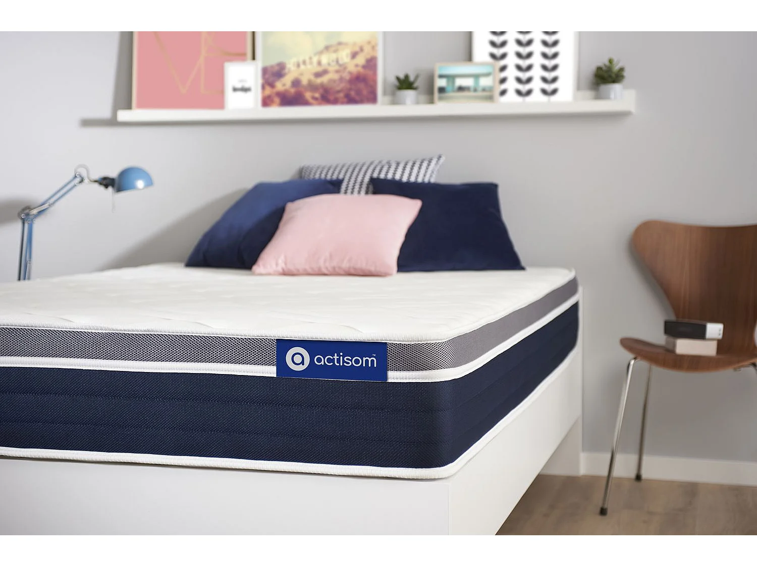 Colchão ACTISOM Actimemo Confort (100x220 cm - Espuma Viscoelástica- Altura: 26 cm)