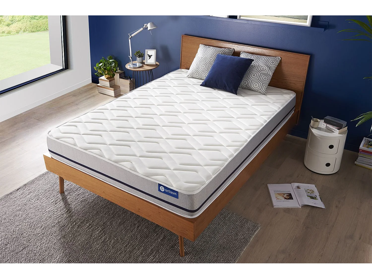Matelas 130x210 cm Ressorts ensachés - Actiflex Soft