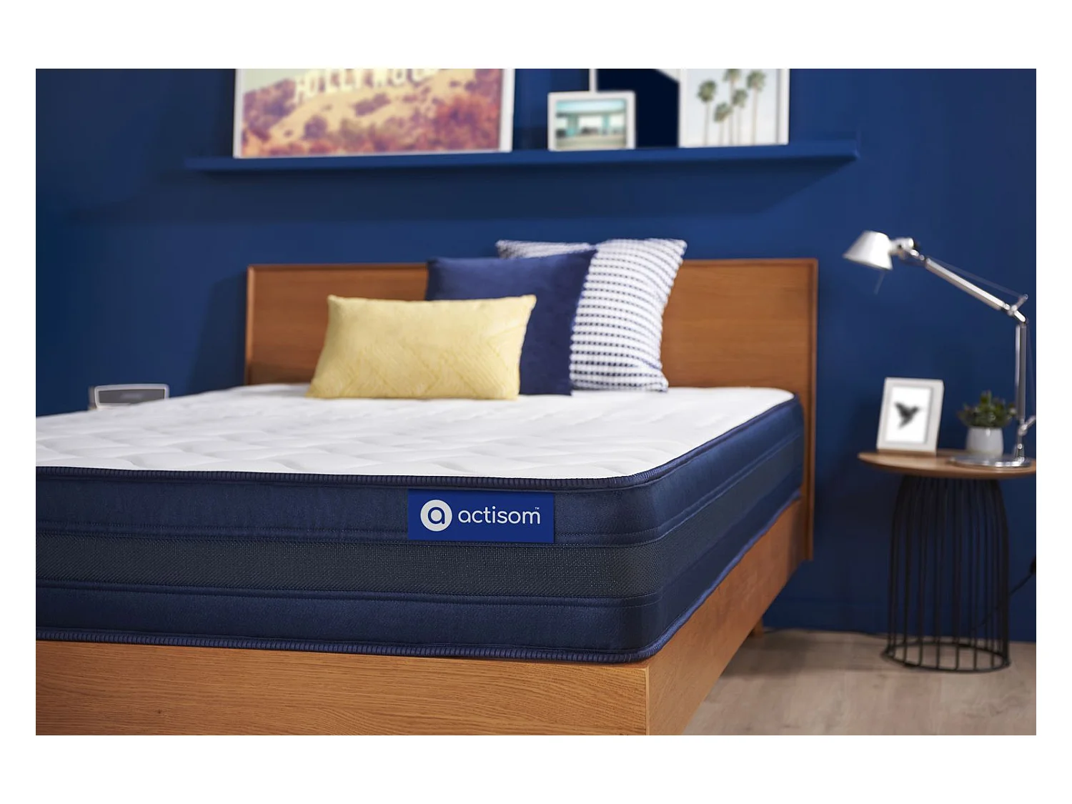 Actiflex tech matratze 70x210cm, Taschenfederkern und Memory-Schaum, Härtegrad 5, Höhe :24 cm, 5 Komfortzonen