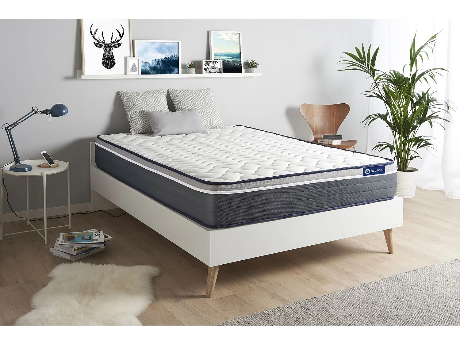 Materasso matrimoniale Actimemo plus 180x210cm - Spessore : 26cm - Memory foam - Molto rigido