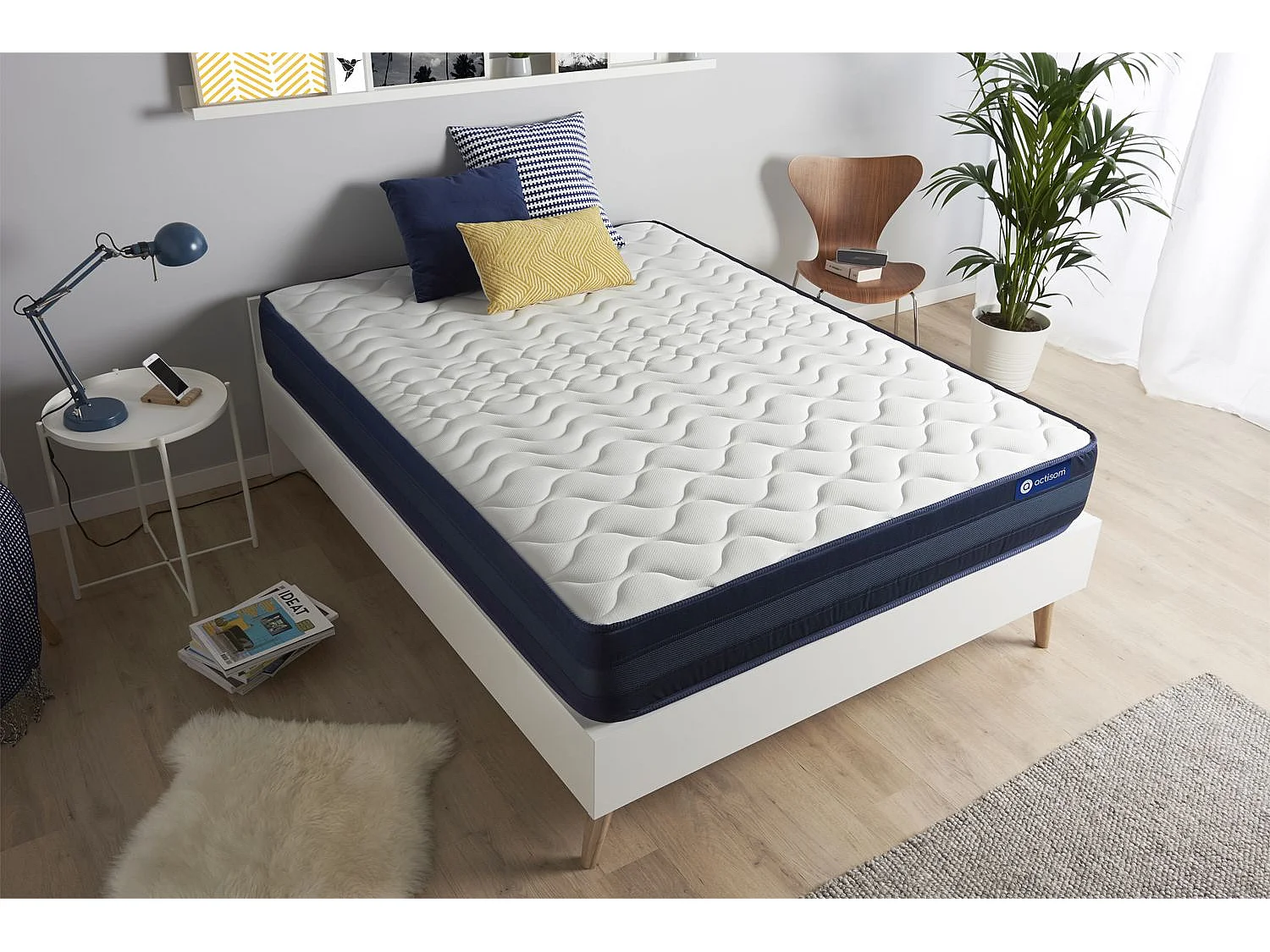 Actimemo tech matratze 80x220cm, Memory-Schaum, Härtegrad 5, Höhe : 24 cm, 5 Komfortzonen