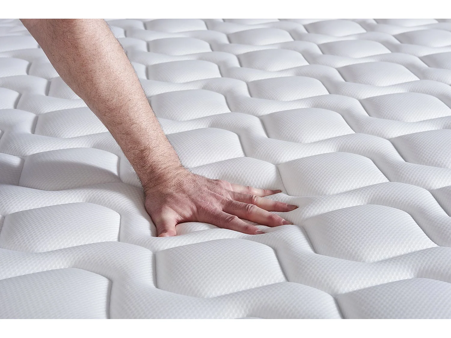 Matelas 180x210 cm Latex et mémoire de forme - Actilatex Pur