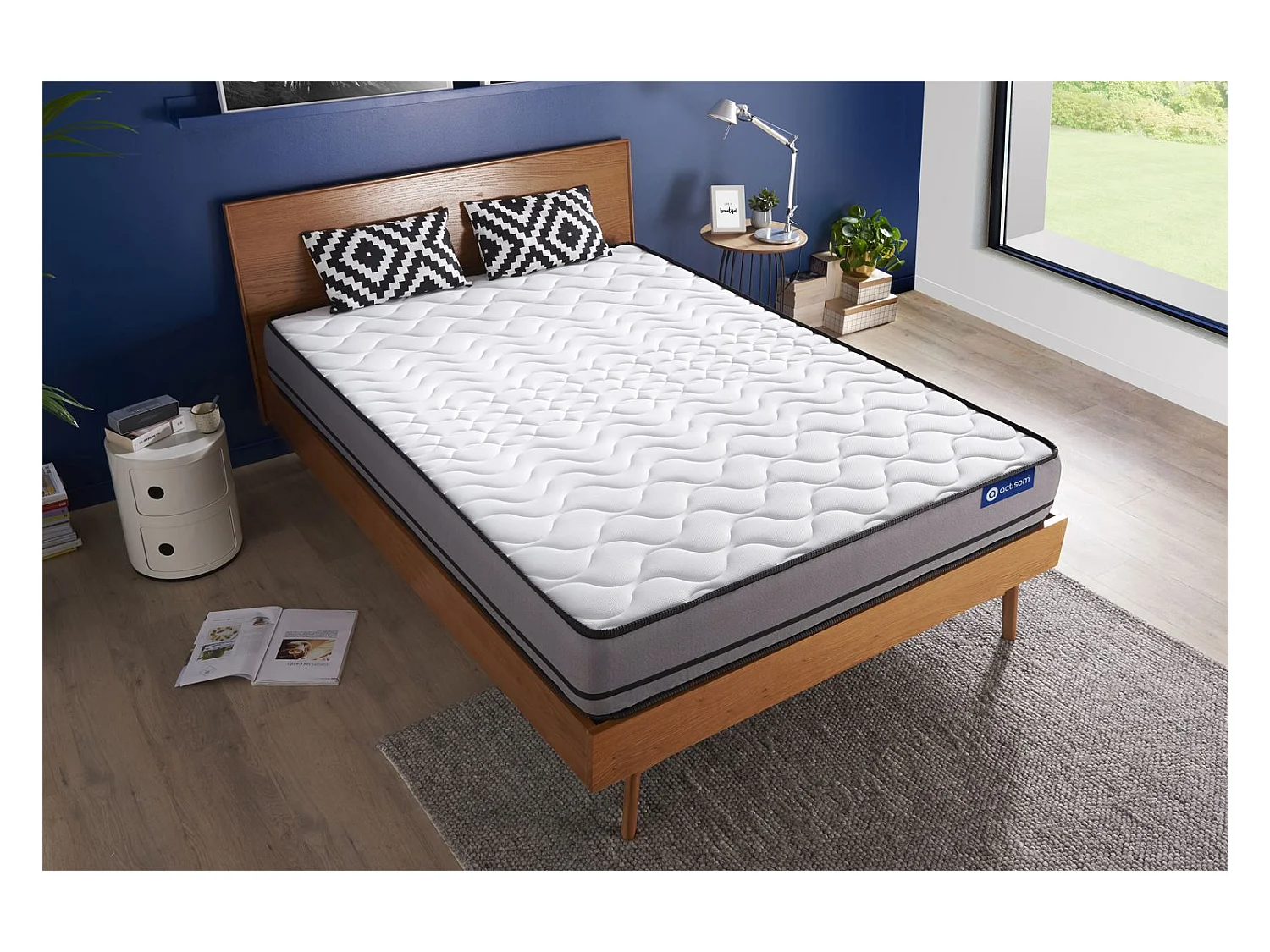 Actiflex night matras 105x190cm , Matrasdikte : 20 cm , Pocketveren , Zeer stevig, 3 comfortzones