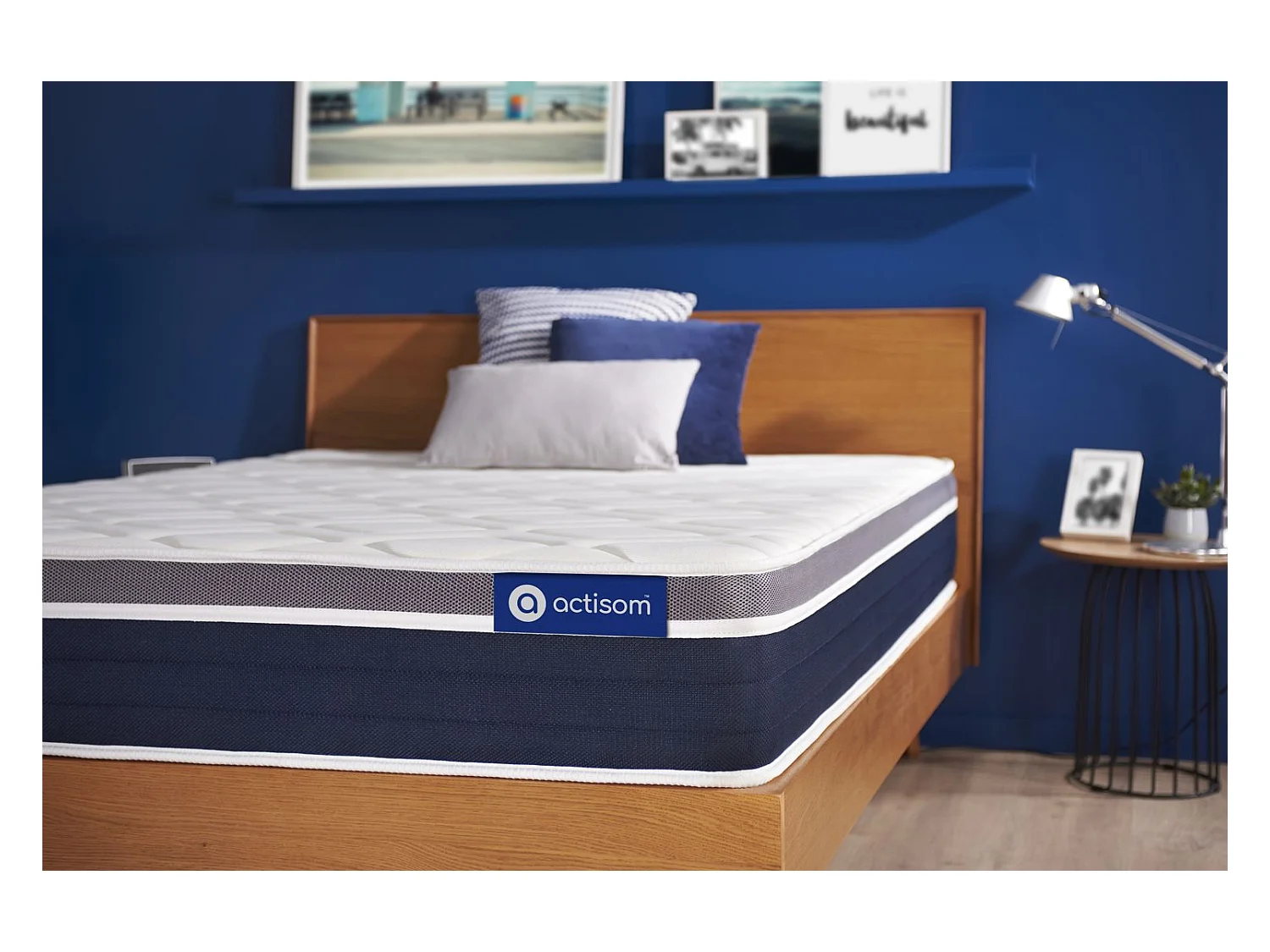 Actiflex confort matras 105x190cm , Matrasdikte : 26 cm , Pocketveren en traagschuim , Vrij stevig, 7 comfortzones