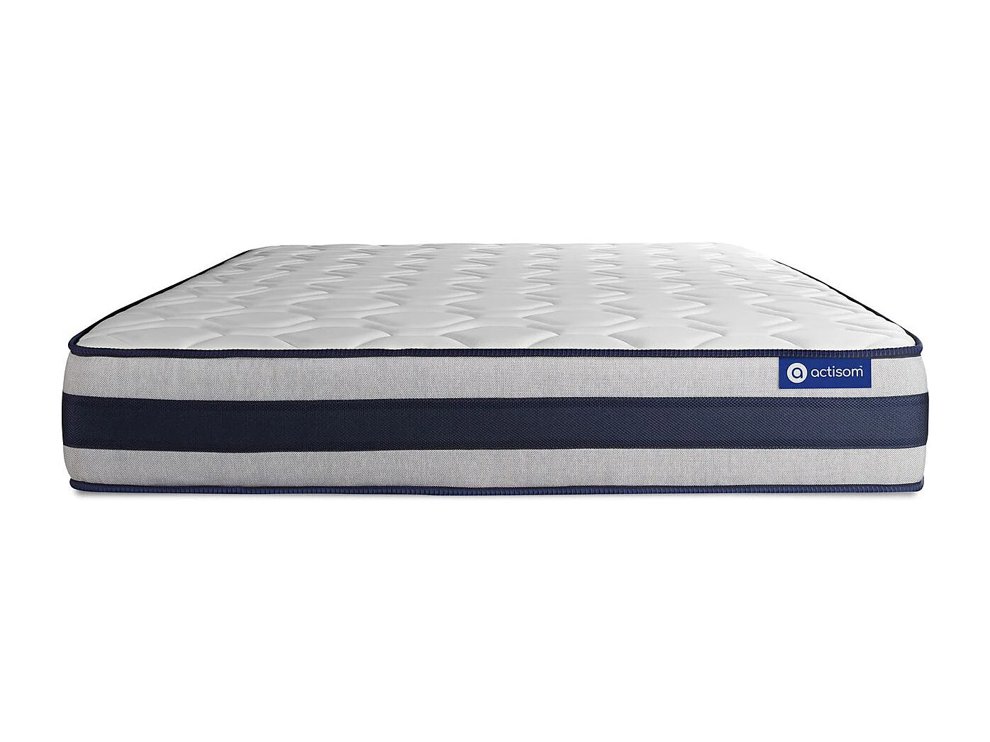 ACTISOM - Colchón 180 x 210 - Colchón Doble, Espuma Viscoelástica, 24 cm de Grosor - Soporte y Confort Firme - Alta Calidad para un Sueño Óptimo