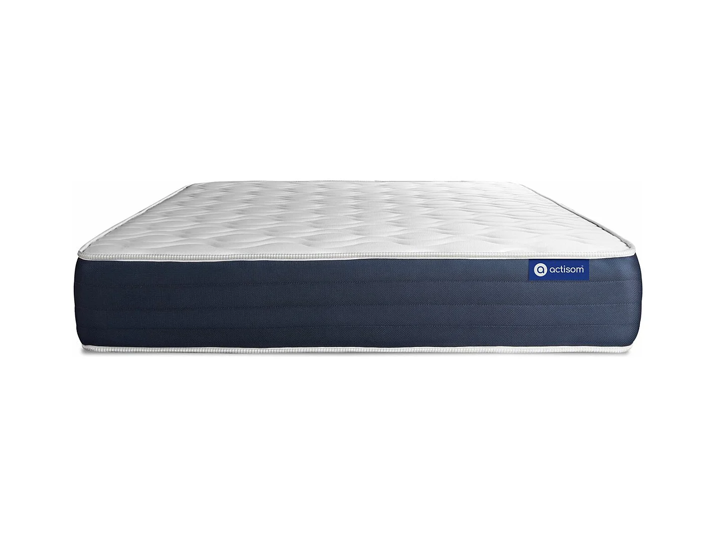 Matelas 130x210 cm Ressorts ensachés et Mémoire de forme - Actiflex Sleep