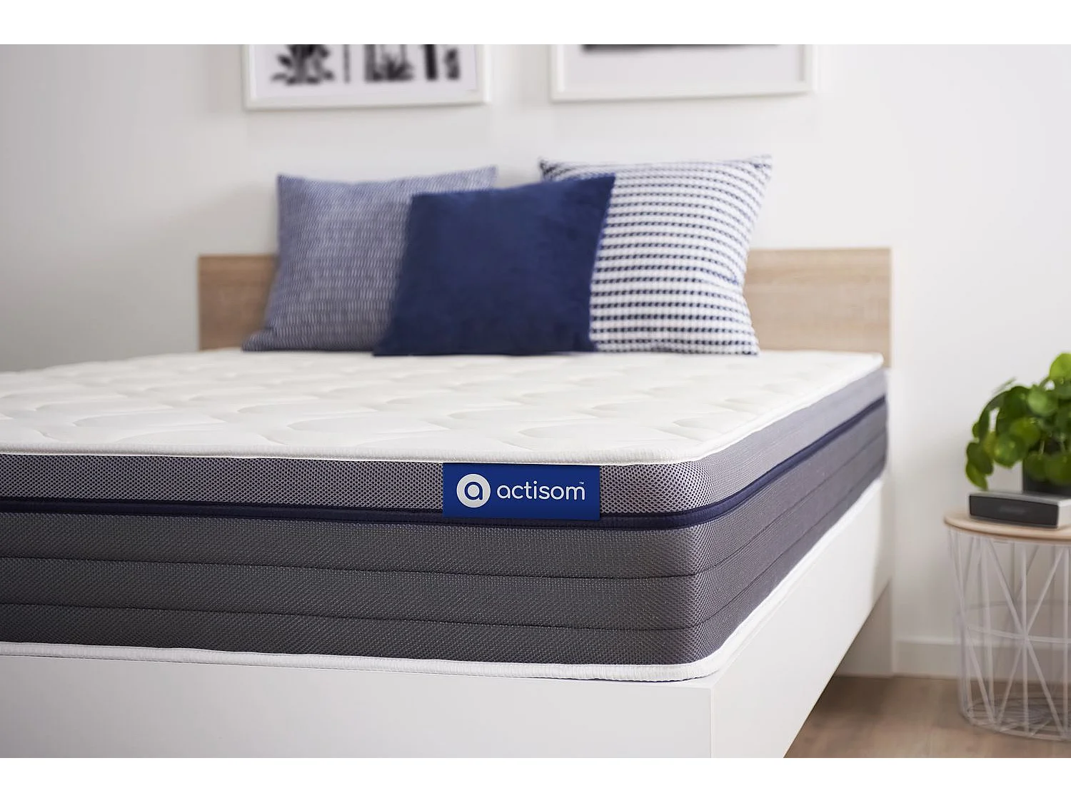 Colchão ACTISOM Actilatex Zen (75x190 cm - Espuma Viscoelástica- Altura: 26 cm)