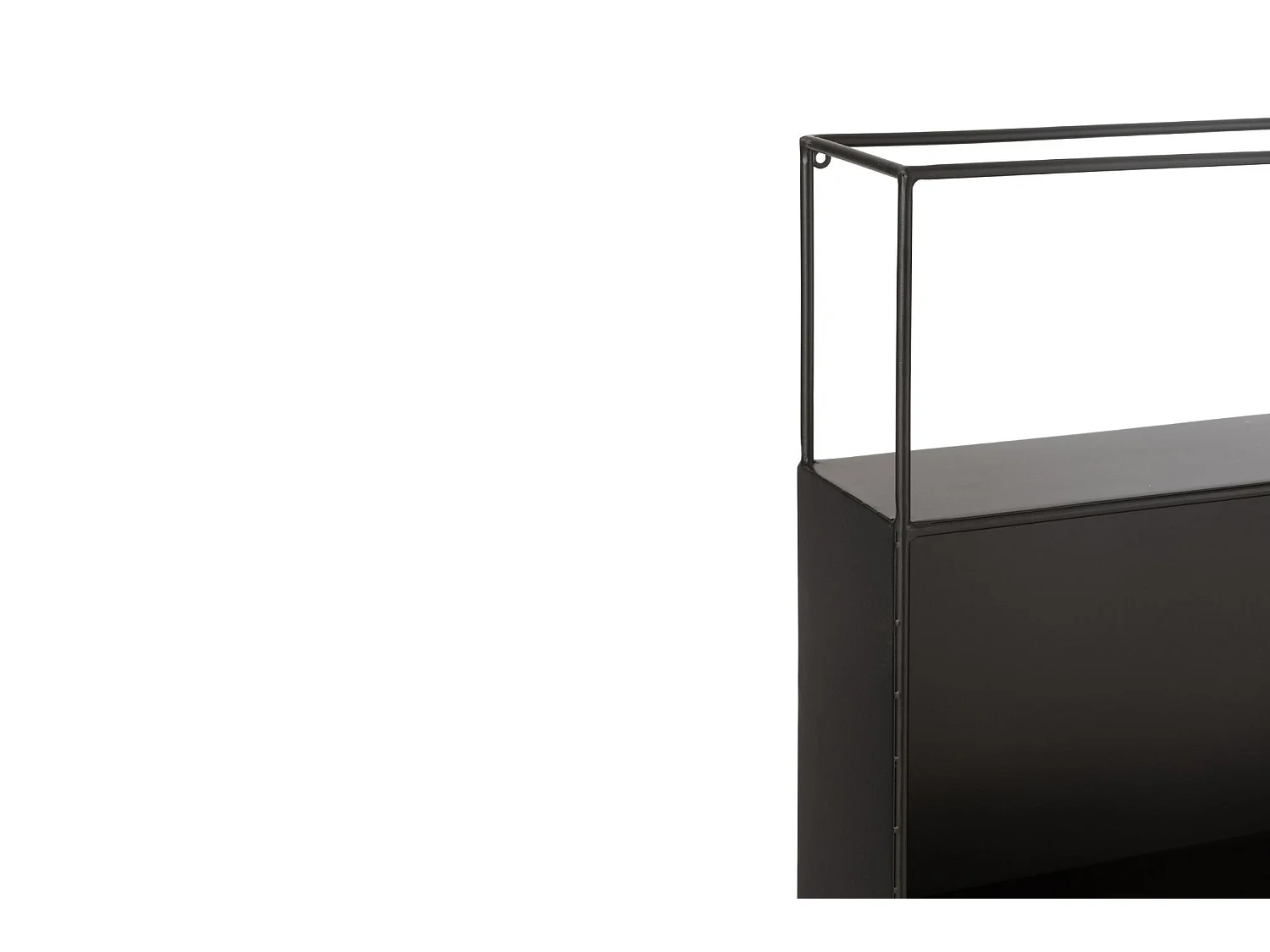 Console en Métal "Maryanne" 80cm Noir